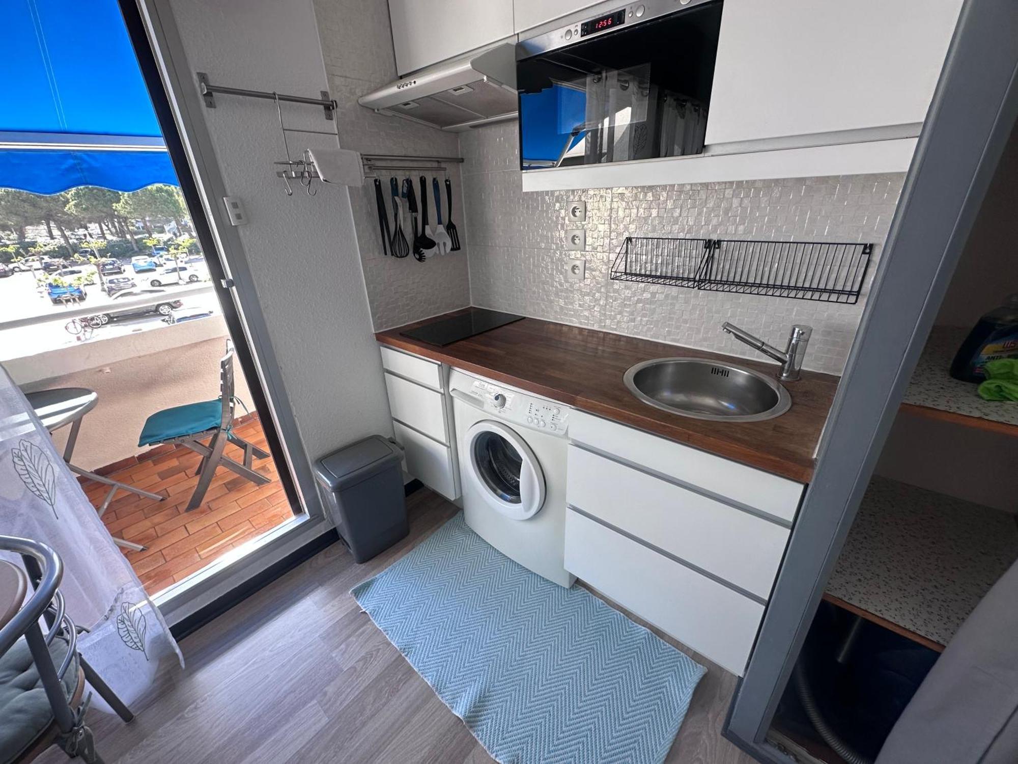 Beau Studio Climatise En Bord De Mer Et Wi-Fi Le Grau-du-Roi Dış mekan fotoğraf